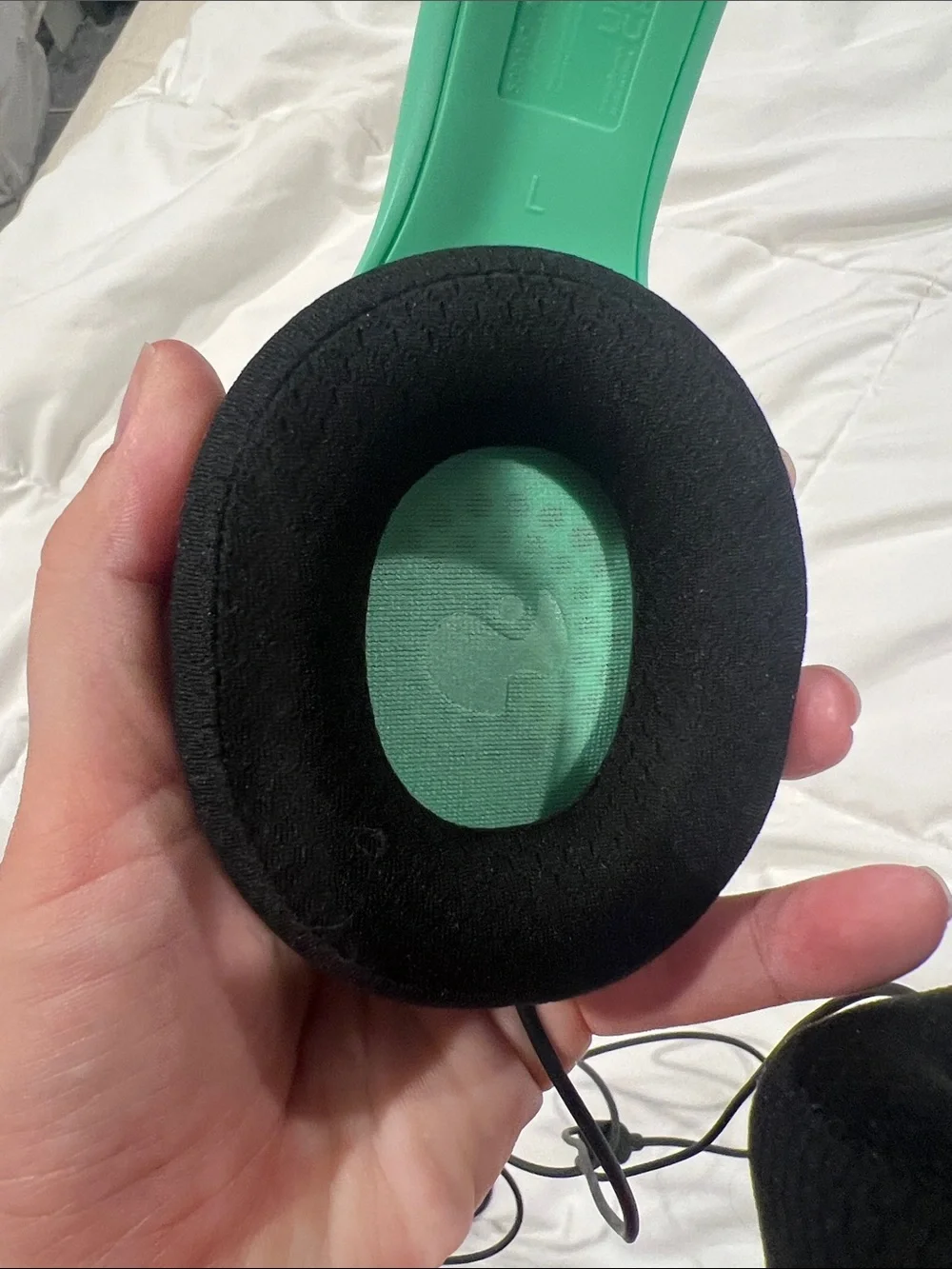 Wired Over-Ear Gaming Headset with Microphone - Aqua/Seafoam